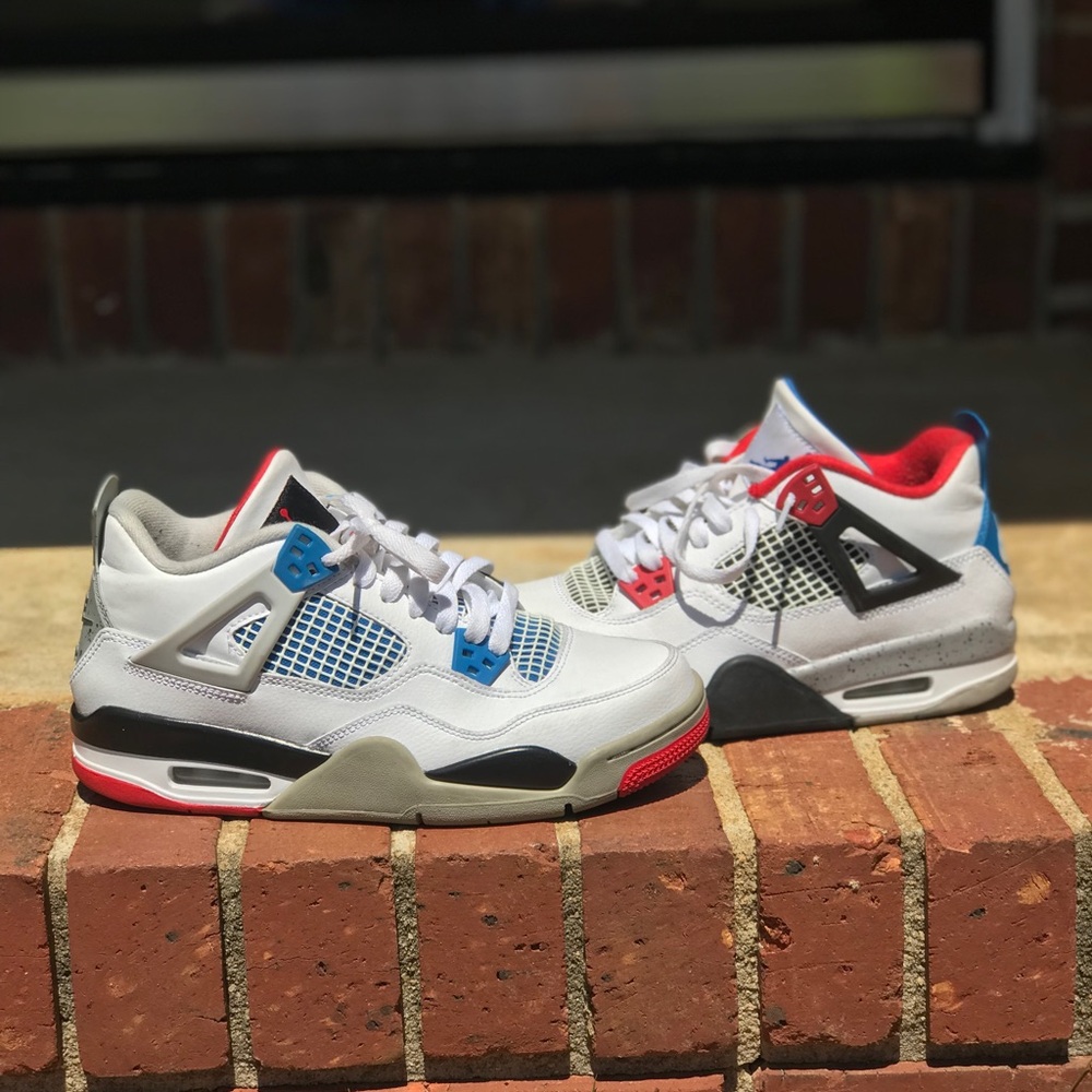Air Jordan Retro 4 “What The 4”
Size 6.5 Y / 8 Wmns